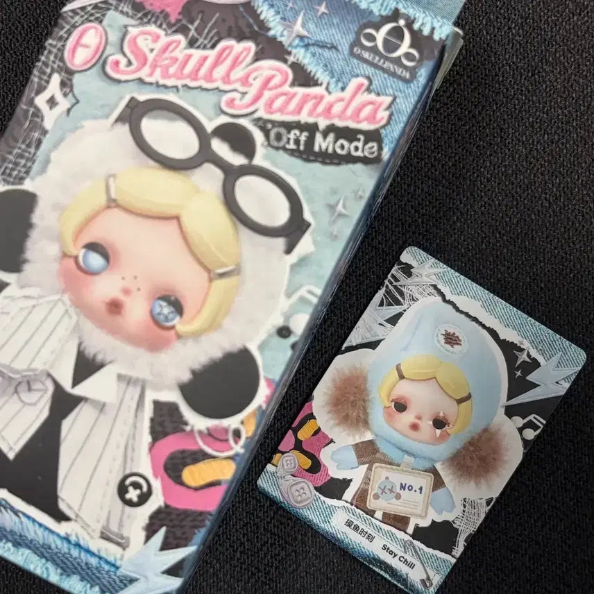 [BUNJANG] Skullpanda Off Mode Series Stay Chill Keyring / [당일발송] 스컬판다 off 모드 시리즈 키링 - 스테이 칠 Stay Chill