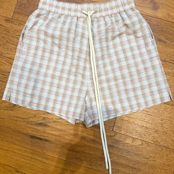 [BUNJANG] Rimatyus Check Pattern Shorts / 리매튜스 체크 패턴 반바지