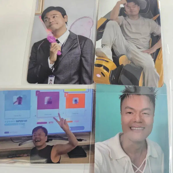 [BUNJANG] JYP Park Jin-young Photocard Bundle Set / 박진영 JYP 공방 포카 세트 일괄 양도