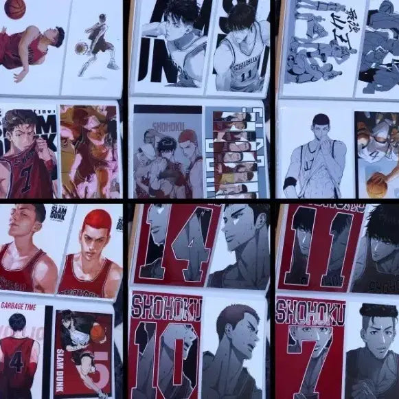 [BUNJANG] Slam Dunk Character Art Prints (Approx. 130-140 pcs) / 슬램덩크 프박 130~140장가량 판매