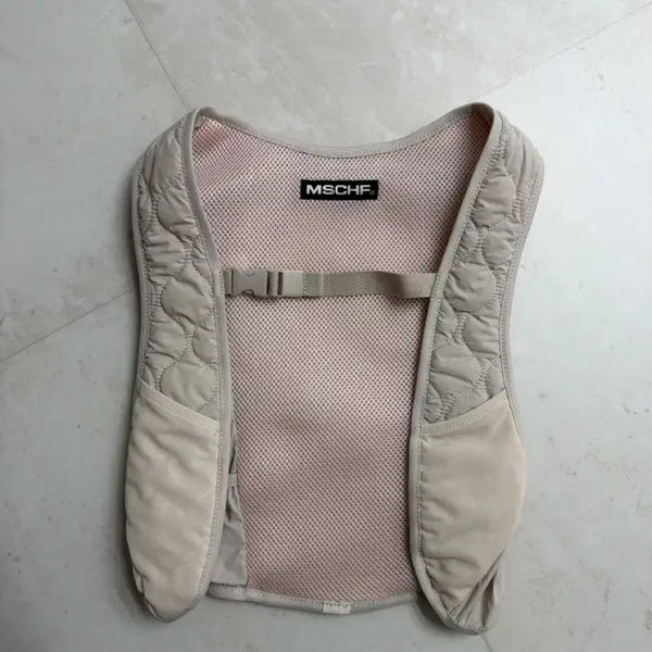 [BUNJANG] Mischief Quilting Mesh Vest Bag / 미스치프 베스트 백