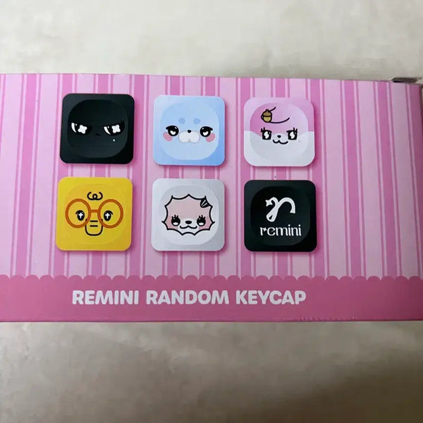 [BUNJANG] Resinne Remini Keycap Keyring Set / 리센느 레미니 키캡 키링 세트