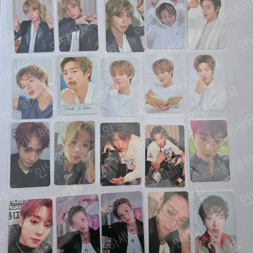 [BUNJANG] Park Jihoon Bundle Set Photocard / 박지훈 포카 일괄 양도