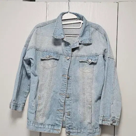 [BUNJANG] Light Wash Denim Jacket / 데님 자켓 연청
