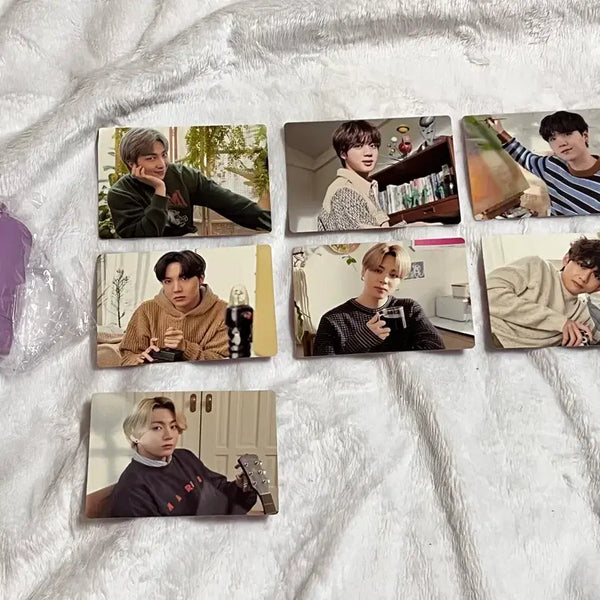 [BUNJANG] BTS MERCH BOX 7 Photocard Bundle Set / BTS MERCH BOX 방탄소년단 머치박스 7 포토카드 포카