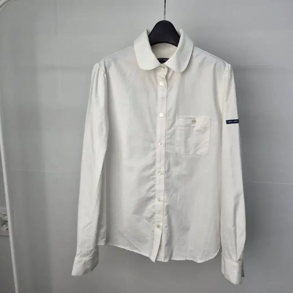 [BUNJANG] Saint James White Shirt Women's S / 세인드제임스 화이트 셔츠 여성S 6G27