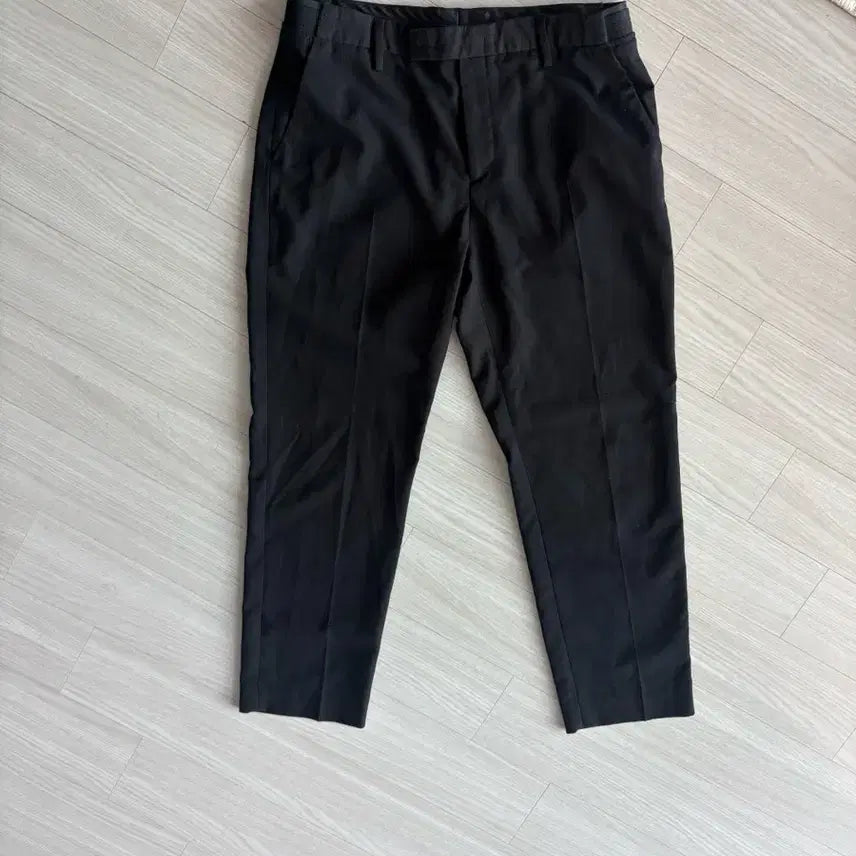 [BUNJANG] Musinsa Standard Tapered Fit Slacks Black / 무신사스탠다드 테이퍼드핏 슬랙스 32
