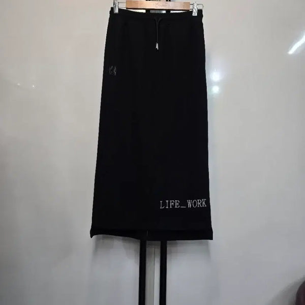 [BUNJANG] Lifework Black Label Cotton Knit Skirt / 라이프워크면짜임스커트 프리~