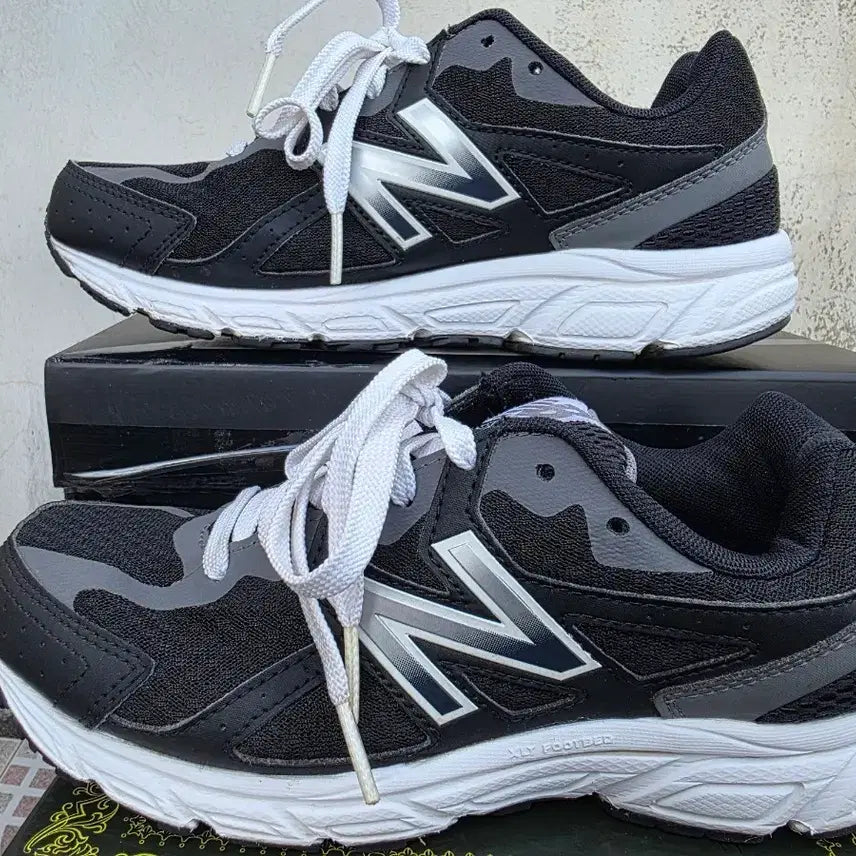 [BUNJANG] New Balance 480v5 4E Black Running Shoes / 뉴발란스 480v5 4E 블랙 230