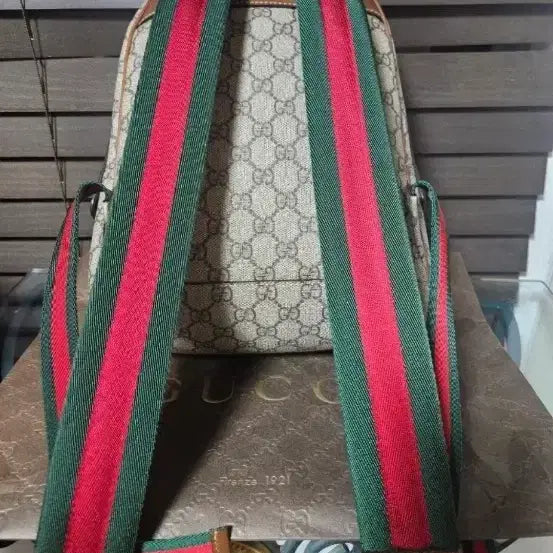 [BUNJANG] Gucci GG Supreme Canvas Backpack / 구찌 GG 슈프림 캔버스 백팩