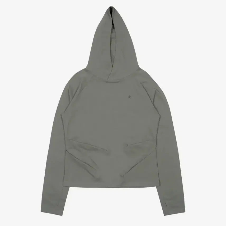 [BUNJANG] The Coldest Moment TCM Hooded Raglan Long Sleeve T-Shirt (Grey, S) / 더콜디스트모먼트 롱슬리브 TCM hooded raglan long sleeve (grey) s