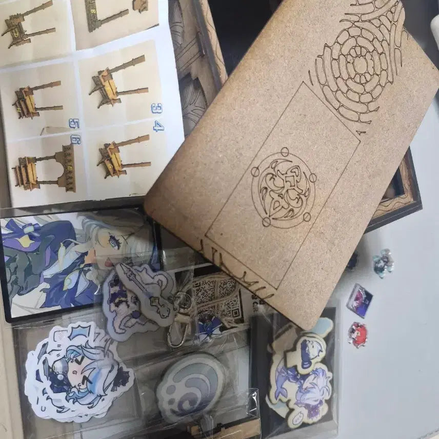 [BUNJANG] Genshin Impact Furina Merchandise Set / 원신 푸리나 굿즈 세트
