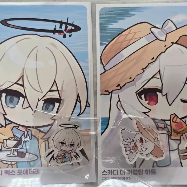 [BUNJANG] Arknights 6.5th Anniversary Collaboration Cafe Special Set Skadi Executor / 명일방주 6.5주년 콜라보 카페 특전