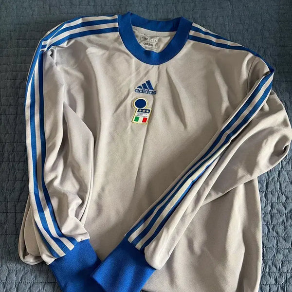 [BUNJANG] Adidas Italy Sweatshirt Jersey / 아디다스 이탈리아 맨투맨 져지
