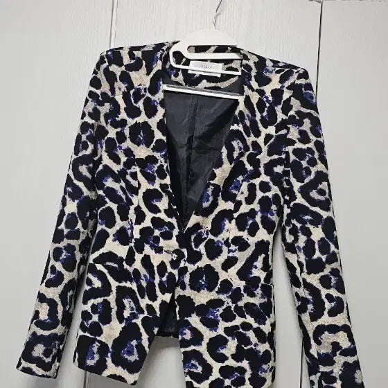 [BUNJANG] Leopard Pattern Blazer / 레오파드 패턴 블레이저