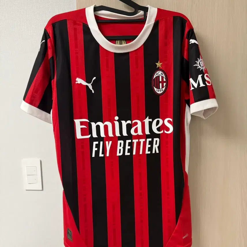 [BUNJANG] AC Milan 24/25 Home Jersey / AC밀란 유니폼 24/25 홈