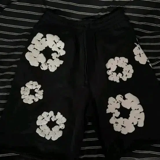 [BUNJANG] Denim Tears Black Shorts M / 데님티어스 블랙 반바지 M