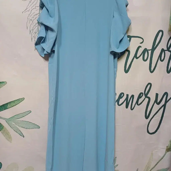 [BUNJANG] Sky Blue Long Dress / 하늘색 롱원피스
