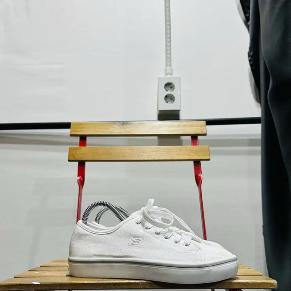 [BUNJANG] Skechers Women's Canvas Sneakers - White / 택상품 240) 스케쳐스 스니커즈 여성 여자 신발 캔버스 화이트