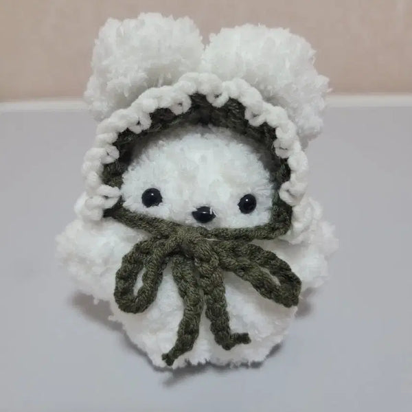[BUNJANG] Rabbit Plush Bag Charm with Bonnet / 미니 인형 판매합니다