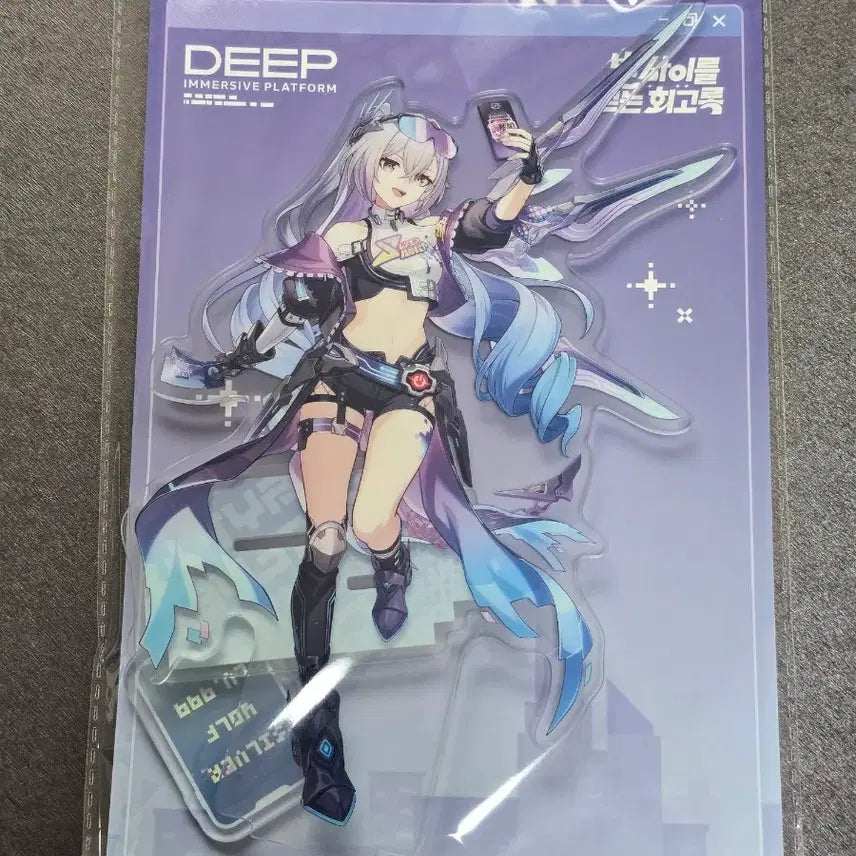 [BUNJANG] Honkai: Star Rail "Aetherium Wars" Silver Wolf Acrylic Stand / 붕괴 스타레일 전시회 별 사이를 걷는 회고록 은랑 아크릴스탠드