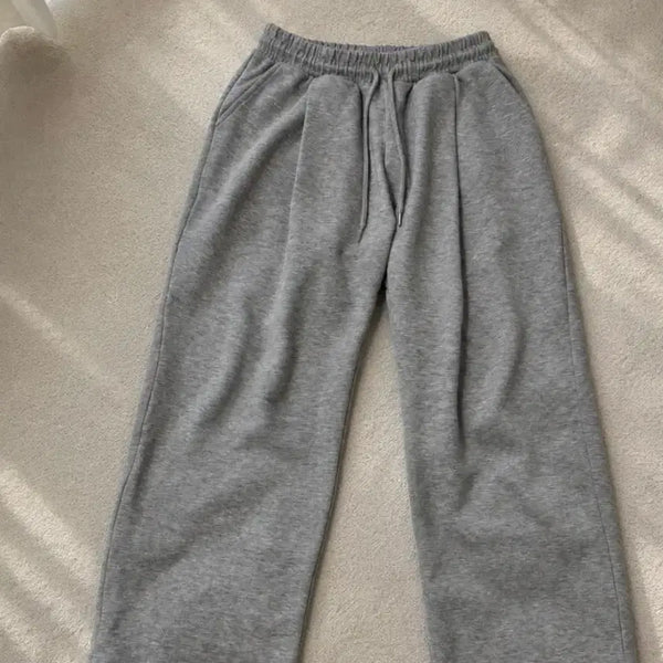 [BUNJANG] Remainsecond Gray Wide Training Pants M / 그레이 와이드 트레이닝 팬츠 M (리메인세컨드)