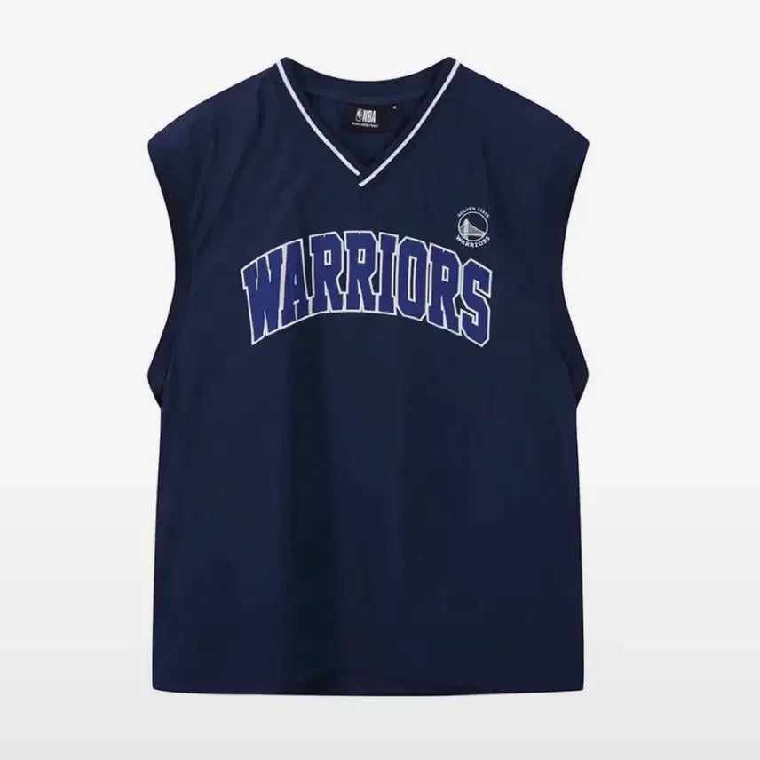 [BUNJANG] NBA Warriors Sleeveless Top Nylon L / 새상품 엔비에이 NBA 워리어스 민소매 나일론소재 L사이즈