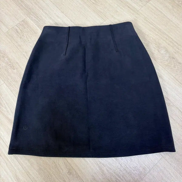 [BUNJANG] Lululemon Softstreme High-Rise Mini Skirt XXS Black / 룰루레몬 소프트스트림 하이라이즈 미니 스커트 xxs 블랙 ( 크게 나왔어요 보통 s, 4~6 입어요!)