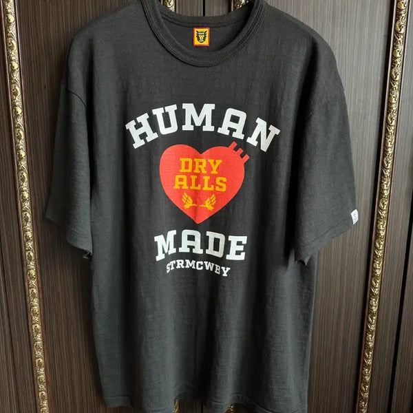 [BUNJANG] Human Made Graphic T-shirt #08 Black / 휴먼메이드 그래픽 티셔츠 #08 블랙