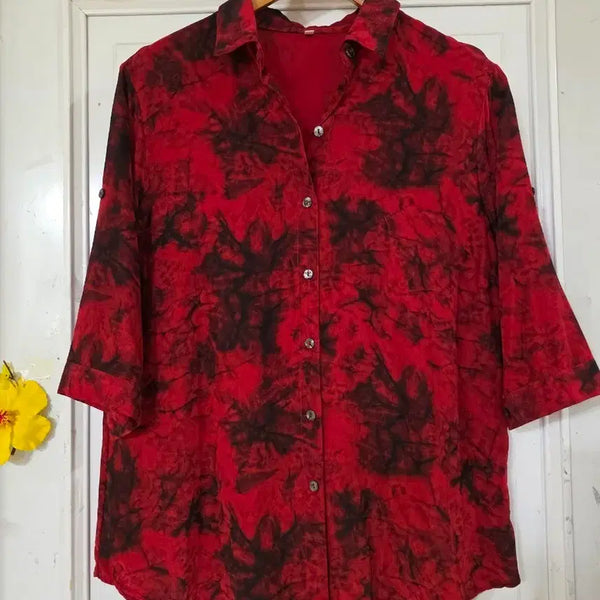 [BUNJANG] Premium Rayon Blouse / 여름 시원한 고급스러운 디자인이쁜  인견  블라우스  깨끗해요