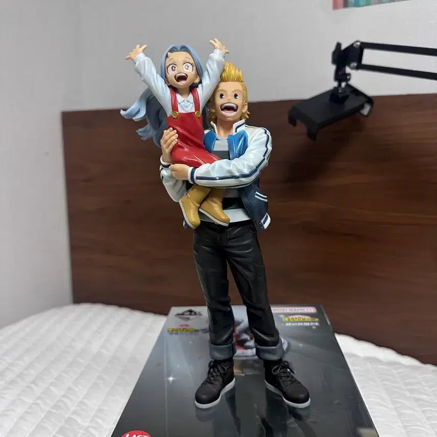 [BUNJANG] My Hero Academia Culture Festival Ichiban Kuji Last One Award Milio & Eri Figure (Unsealed) / 택포32.5)제일복권 나히아 문화제 라스트원상 밀리오 에리 개봉품