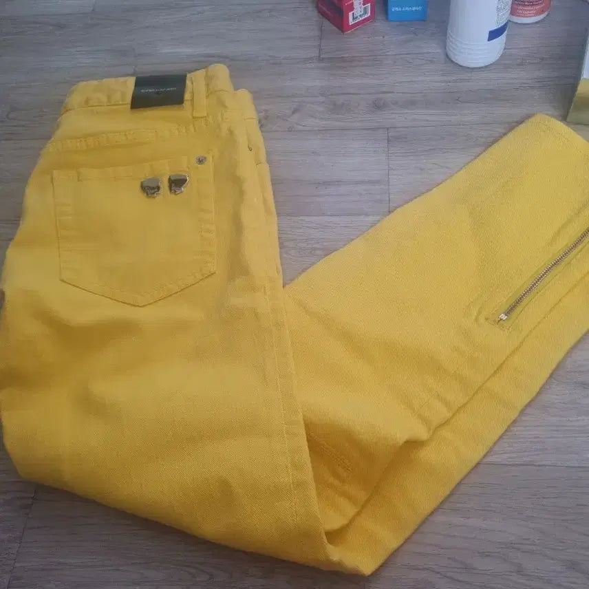 [BUNJANG] DSquared2 Yellow Denim Pants / 디스퀘어드2 노란색데님팬츠.  28/90