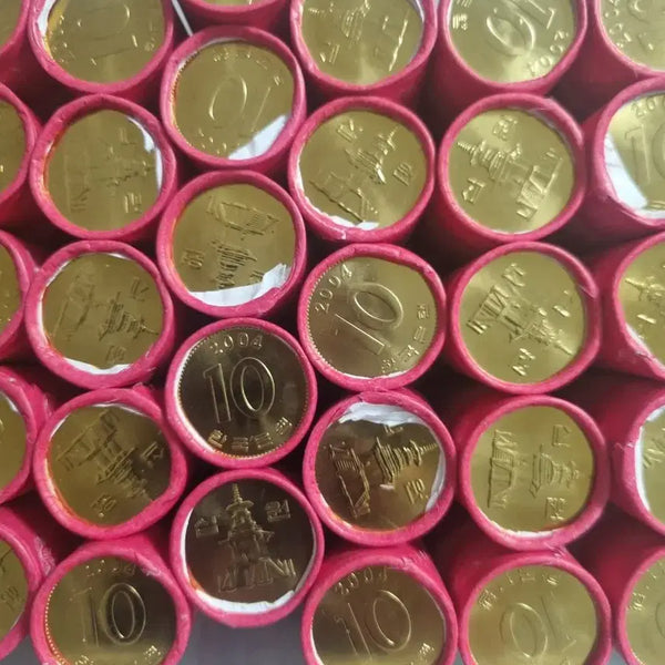 [BUNJANG] 2004 10 Won Rolled Coin (1 Roll) / 2004년 구10원 롤주화 1롤