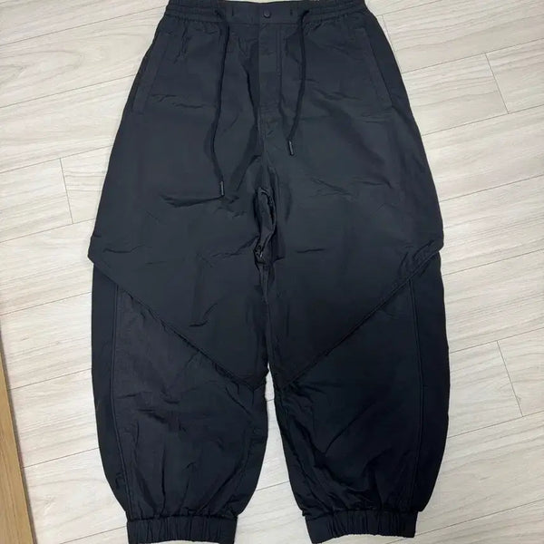 [BUNJANG] Songzio Homme Nylon Wide Jogger Pants / 송지오옴므 나일론 와이드 조거팬츠 78