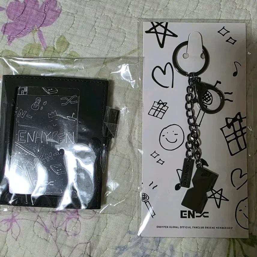 [BUNJANG] ENHYPEN Japan Membership FC POB Wallet Keyring / 엔하이픈 재팬 멤버쉽 fc 특전 지갑 키링
