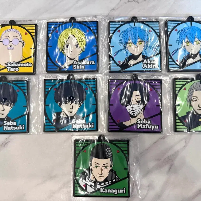 [BUNJANG] Sakomoto Days 9-Piece Coaster Set / 사카모토 데이즈 코스터 9종 세트.
