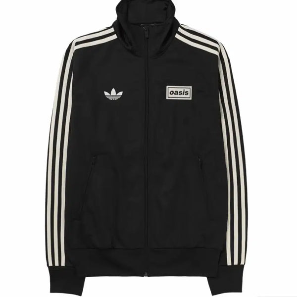 [BUNJANG] Adidas Oasis Collaboration Track Top Black / 아디다스 오아시스 콜라보 트랙탑 블랙