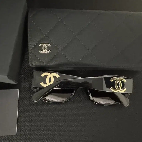 [BUNJANG] Chanel Black Sunglasses / 샤넬 검정 선글라스