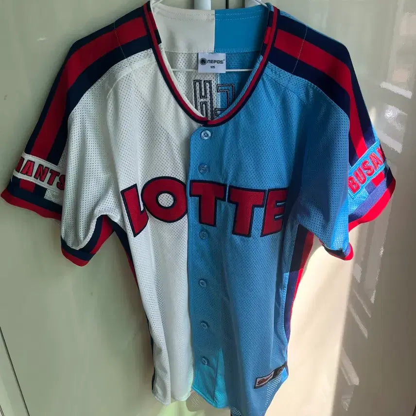 [BUNJANG] Lotte Giants Lee Dae-ho Half-Half Jersey / 롯데 자이언츠 반반 유니폼 이대호 마킹