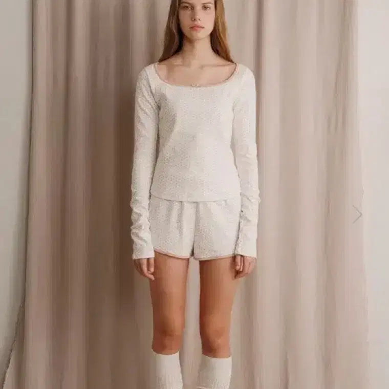[BUNJANG] SOPY Long Sleeve Top & Pants Set / 파자마) 푸쉬레 SOPY 소피 롱 슬리브 탑 & 팬츠 세트