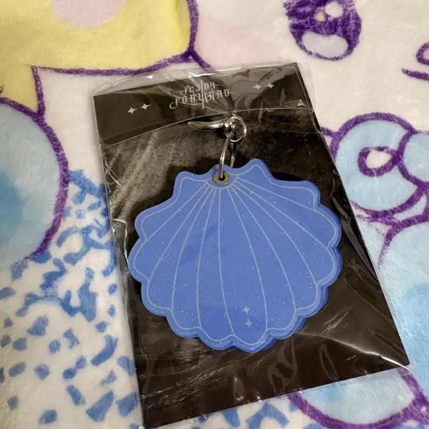 [BUNJANG] NMIXX Seashell Mirror Keyring / 엔믹스 조개거울키링 미사용 새상품 포카x