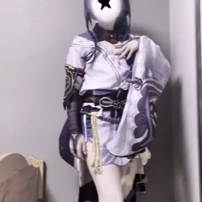 [BUNJANG] Genshin Impact Raiden Shogun Cosplay Full Set (S-M) / 원신 라이덴 쇼군 코스프레 올풀셋 교판합니당!