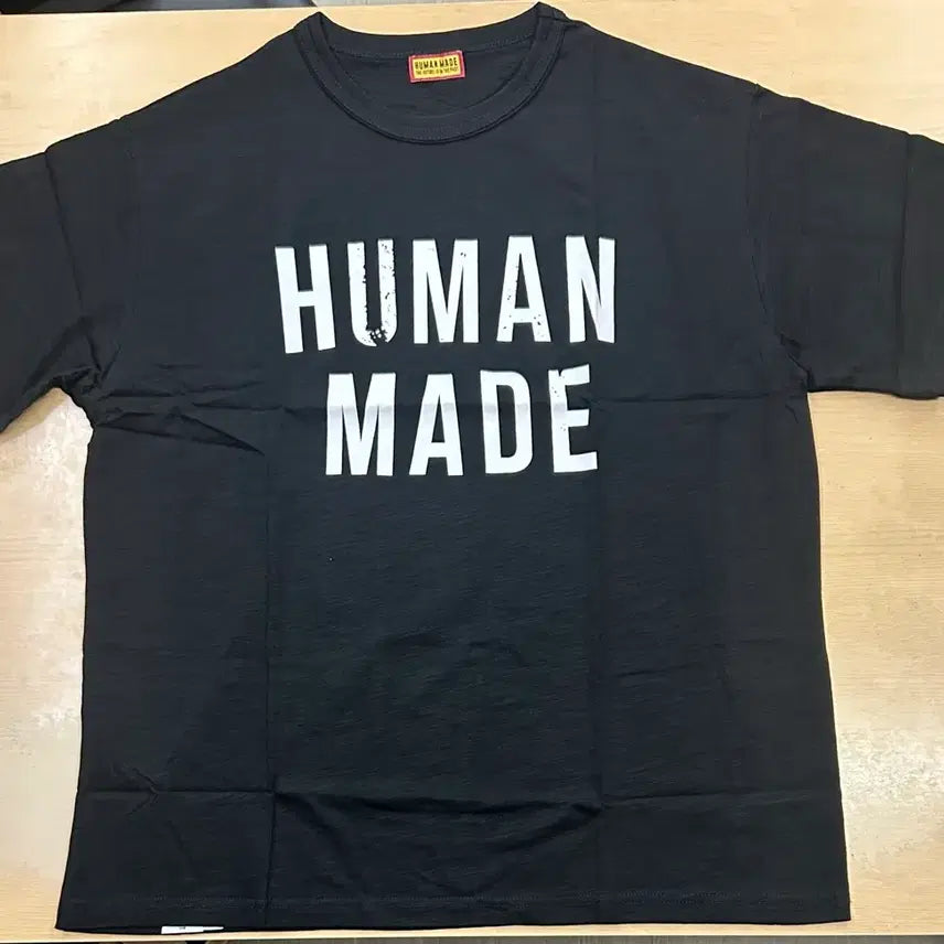 [BUNJANG] Human Made Cotton T-Shirt Black / 새상품 L100 휴먼메이드 면 반팔티셔츠 블랙
