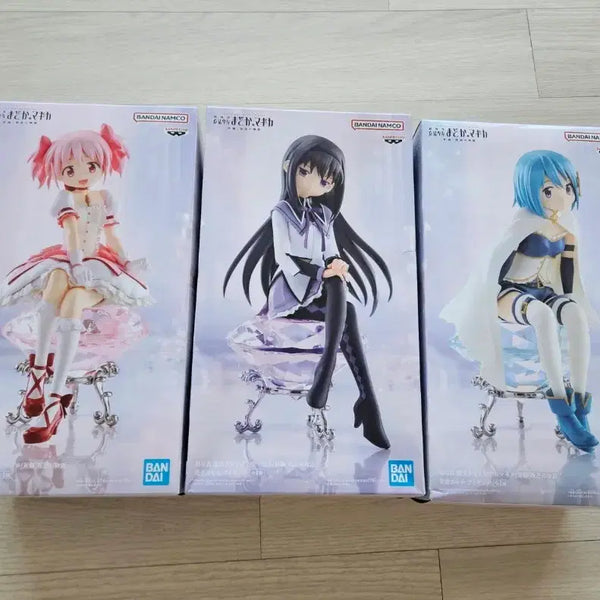 [BUNJANG] Madoka Magica Homura Sayaka Figure Bundle Set / 마마마 마도카 호무라 사야카 피규어 일괄