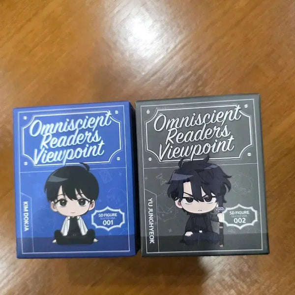 [BUNJANG] Omniscient Reader's Viewpoint Kim Dokja & Yoo Joonghyuk SD Figure Set / 전지적 독자 시점 전독시 팝업 SD 피규어 김독자 유중혁 세트