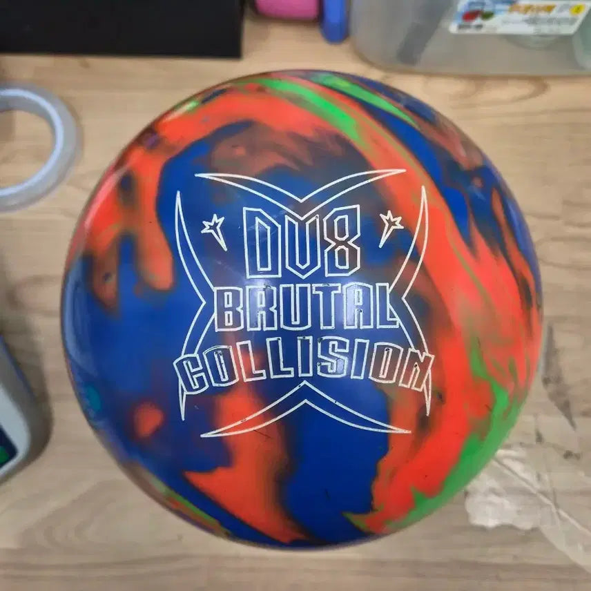 [BUNJANG] Used Bowling Ball 15lb Brutal Collision / 중고볼링공 15p 브루탈컬리전