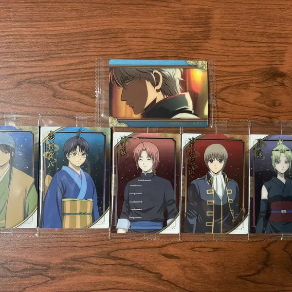 [BUNJANG] Gintama Yoshivara Wafer Card Bundle Set (Gintoki, Katsura, Shinpachi, Kamui, Tsukuyo, Sougo) / 은혼 요시와라 웨하스 6종 일괄 (긴토키,카츠라,신파치,카무이,츠쿠요,소고)