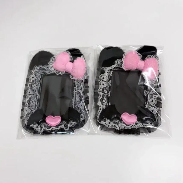 [BUNJANG] Sanrio Hello Kitty Devil Angel Photocard Holder / 2개일괄)산리오 헬로키티 악마천사 포카홀더 데빌 탑꾸 탑로더