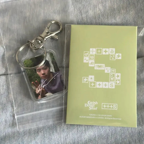 [BUNJANG] Kabishi x Ha Hyunsang Photocard Keychain / 카비시 하현상 2주차 포카 키링