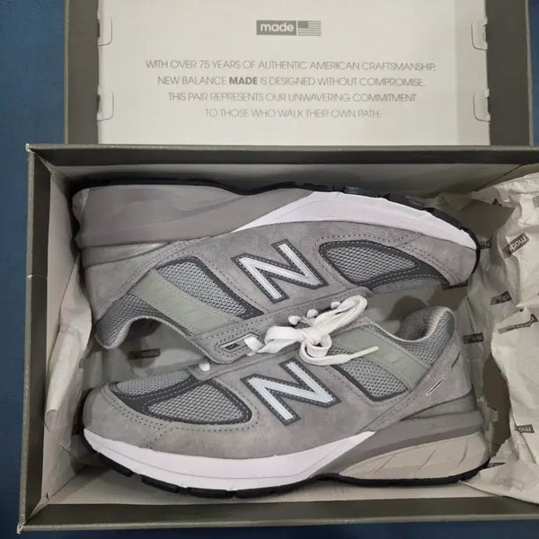 [BUNJANG] New Balance 990v5 Grey M990GL5 / [250] 뉴발란스 990v5 그레이 M990GL5
